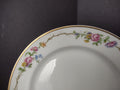 Vintage GDA Limoges Gold Trim Dessert Plate Summer Flower Garland (lot 690)