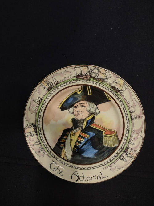 079 Vintage Collectible Royal Doulton The Admiral Plate 10-1/2"
