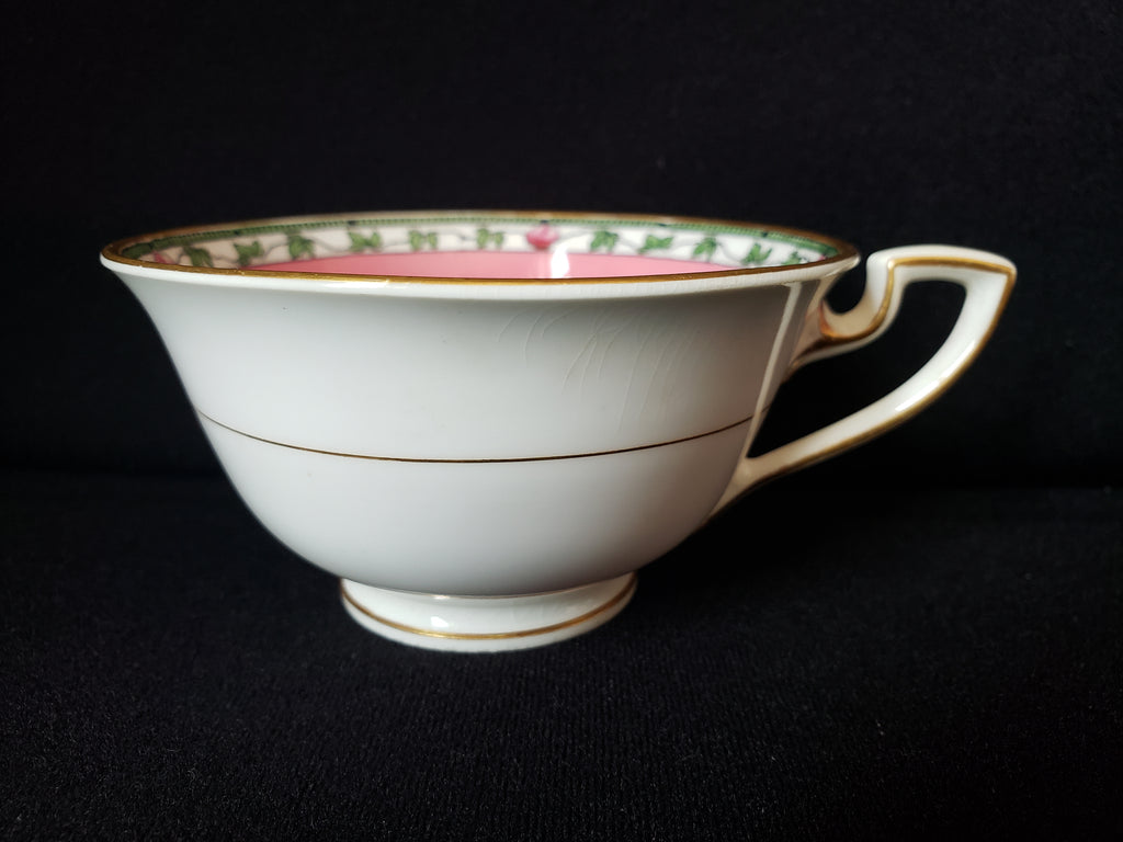 Vintage Royal Worcester Reizenstein Sons Pink Rose Tea Cup ONLY (lot 2055)