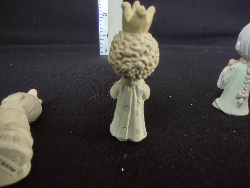Precious Moments Miniature Pewter Nativity Three Kings (lot 2474c)