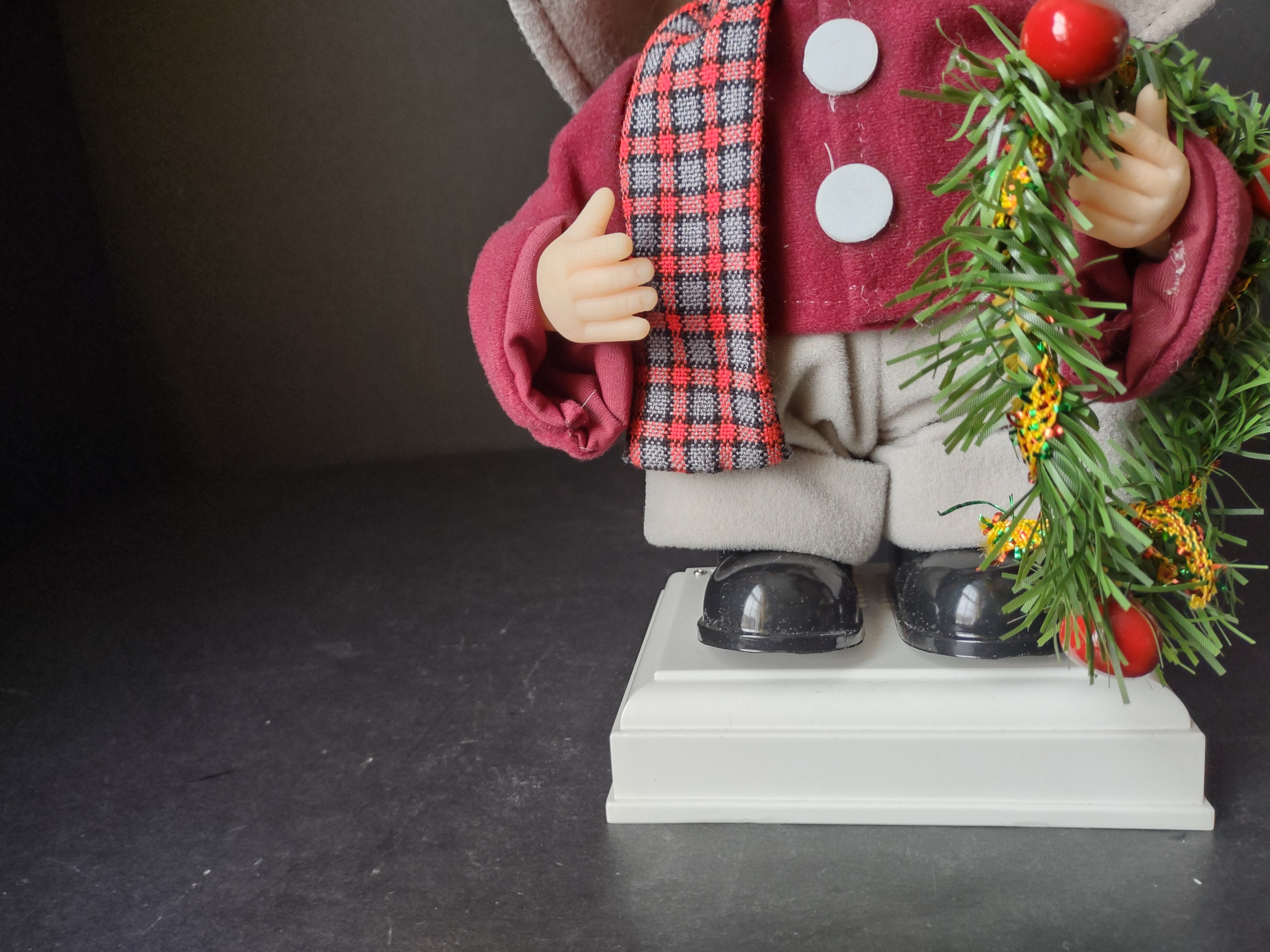 Vintage Christmas Animated Collectible Undercover Kids Derek (lot 1425)