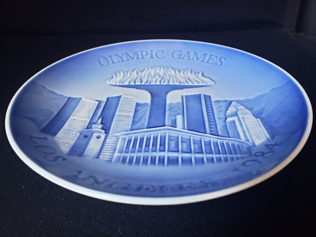 B & G Copenhagen Porcelain Wall Plate Olympic Games Los Angeles 1984 (lot 2194)