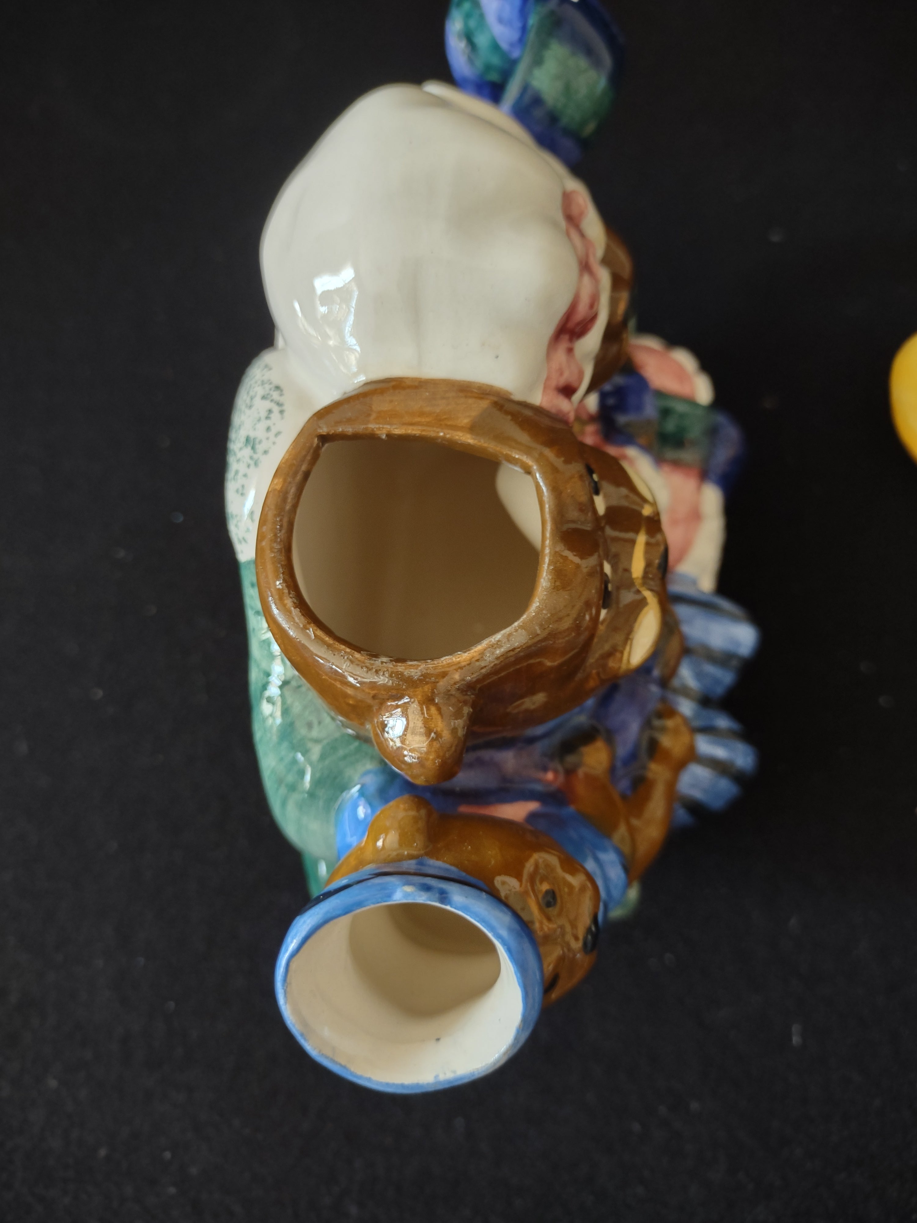 Vintage Collectible Three Bear On Couch Ceramic Teapot (Lot 3795)