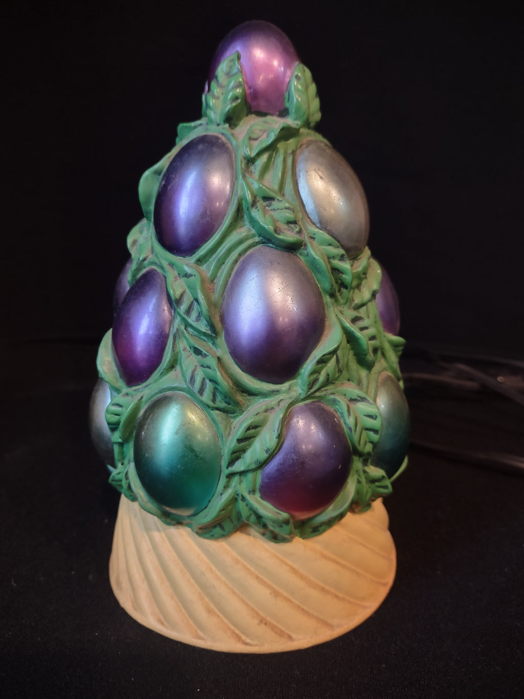 Vintage Easter Egg Tree Lamp (lot 2505j)