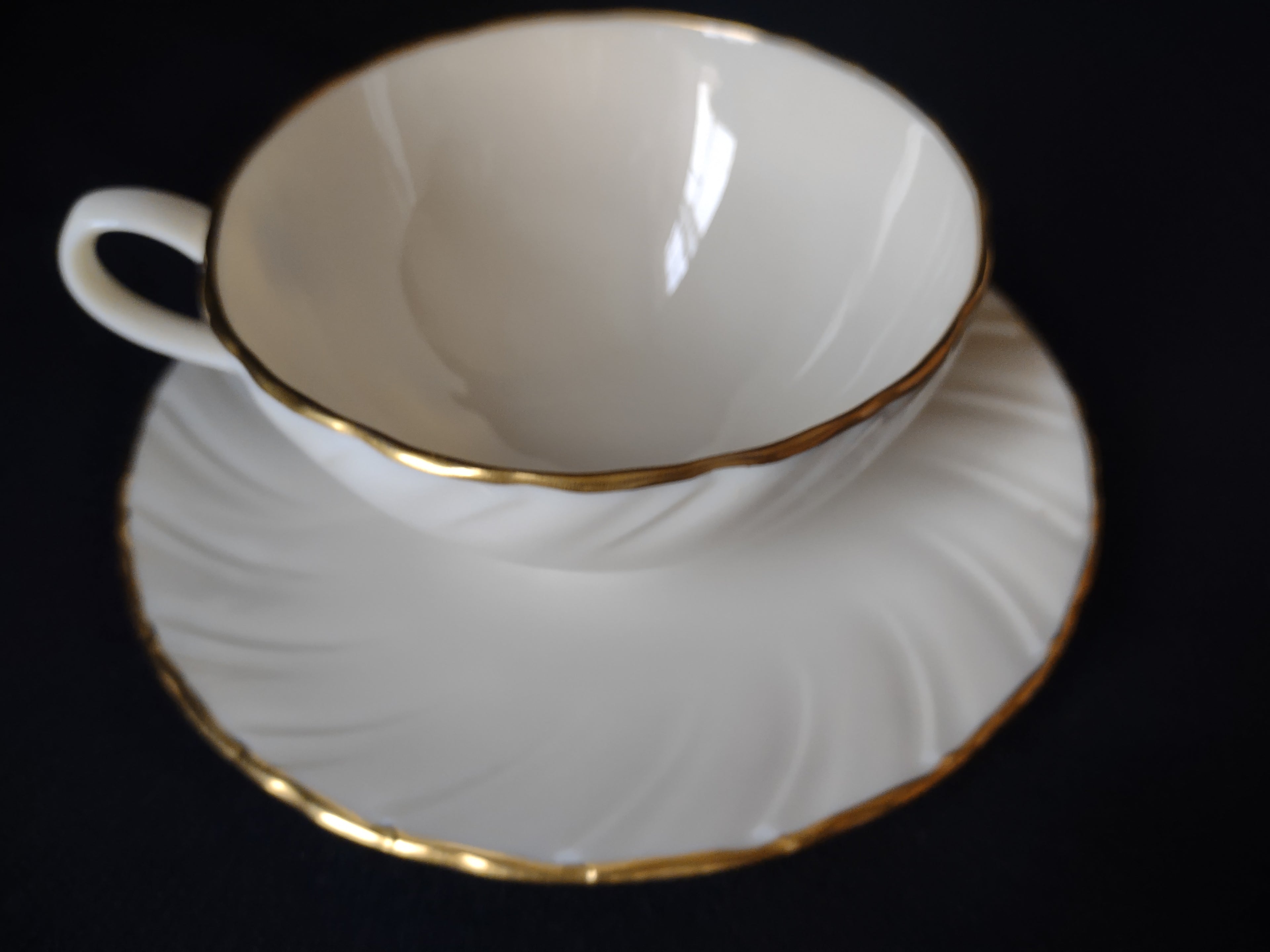 Vintage Lenox Tea Cup with Saucer Laurent (lot 1835)