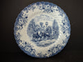 Vintage Ironstone Coaching Scenes Johnson Bros Dinner Plate (lot 5562)