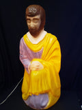 Vintage Christmas Nativity Large Joseph Blow Mold XL Rare 40" (lot 2254)