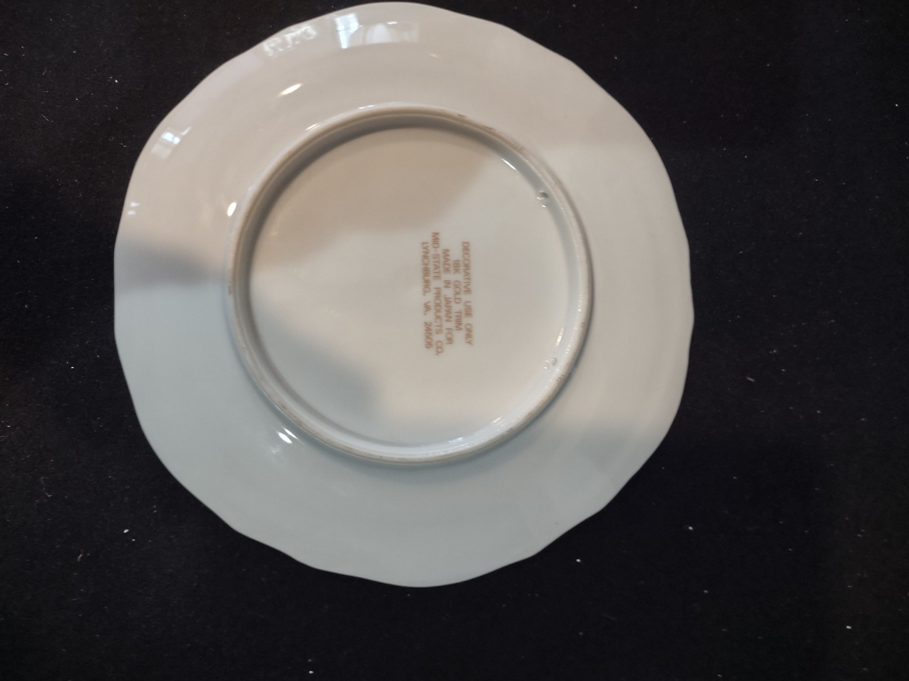 Vintage Wall Plate Children Bedtime Now I Lay Me Down To Sleep x 2 (Lot 3961)