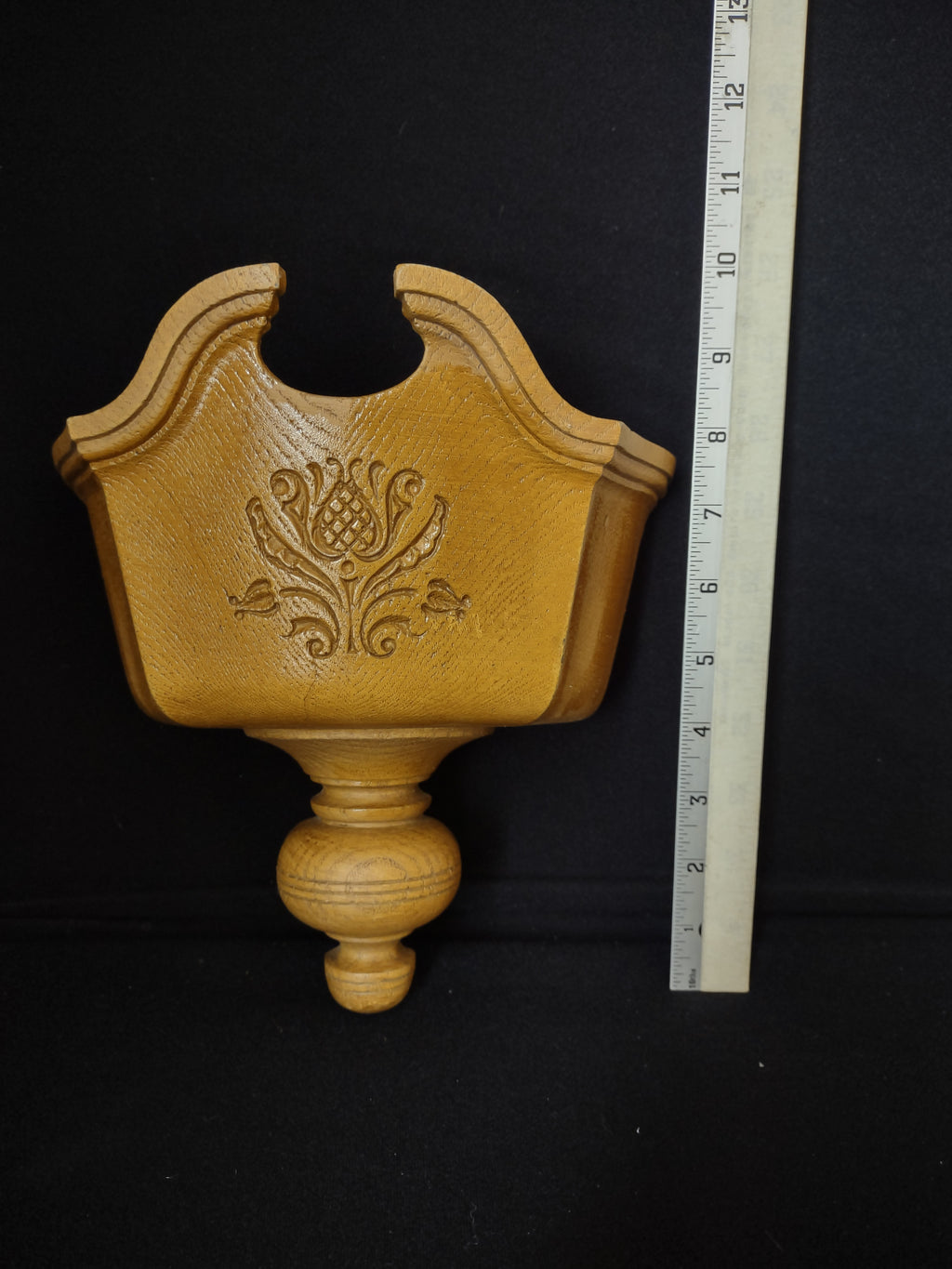 Vintage Plastic Wall Pocket Planter x 2 Home Interiors Homco (lot 2520c)