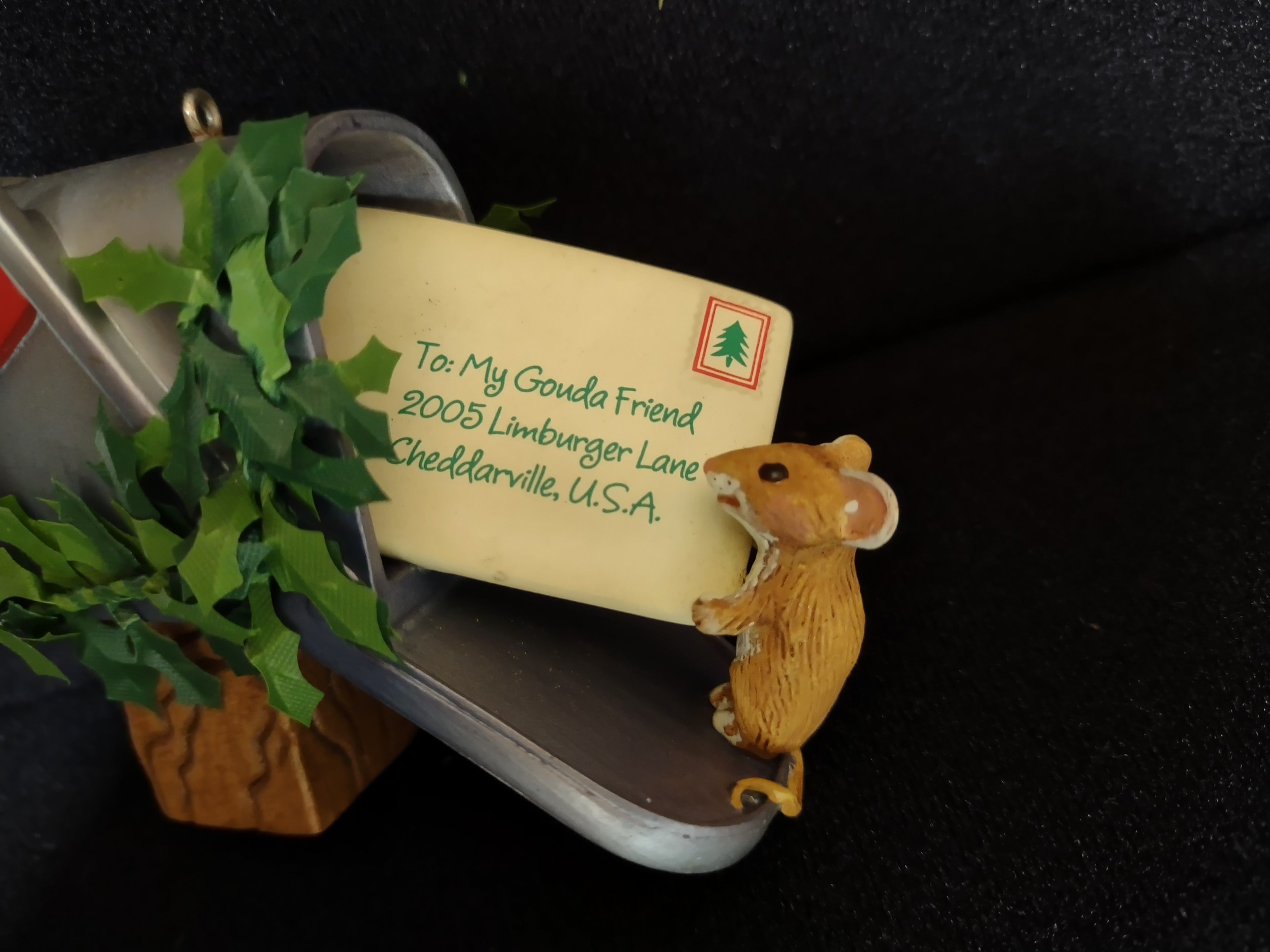 Hallmark Vintage Keepsake Christmas Ornament 2005 To My Gouda Friend (lot 1608)
