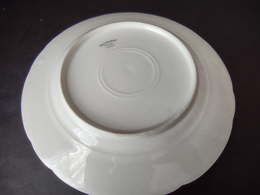 Haviland Limoges Dinner Plate Cornflower French Chic (lot 992)