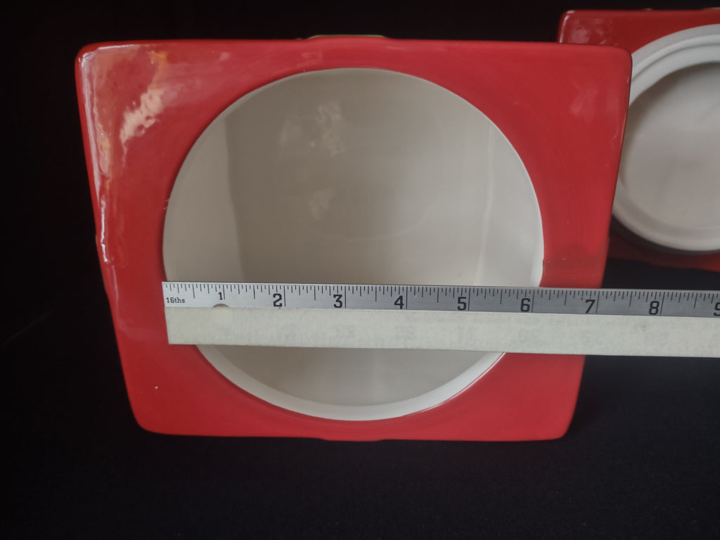 Christmas Gift Box Cookie Jar (lot 1713)