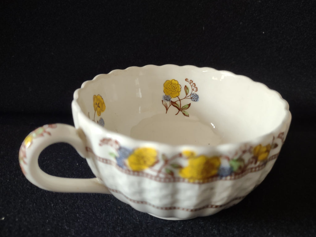 Vintage Spode Buttercup Teacup ONLY English Countryside Ironstone (lot 5748)