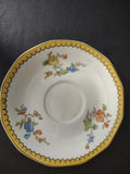 Haviland Limoges Eden 5-3/4" Saucer ONLY Gold Trim Parrot ( lot 778)
