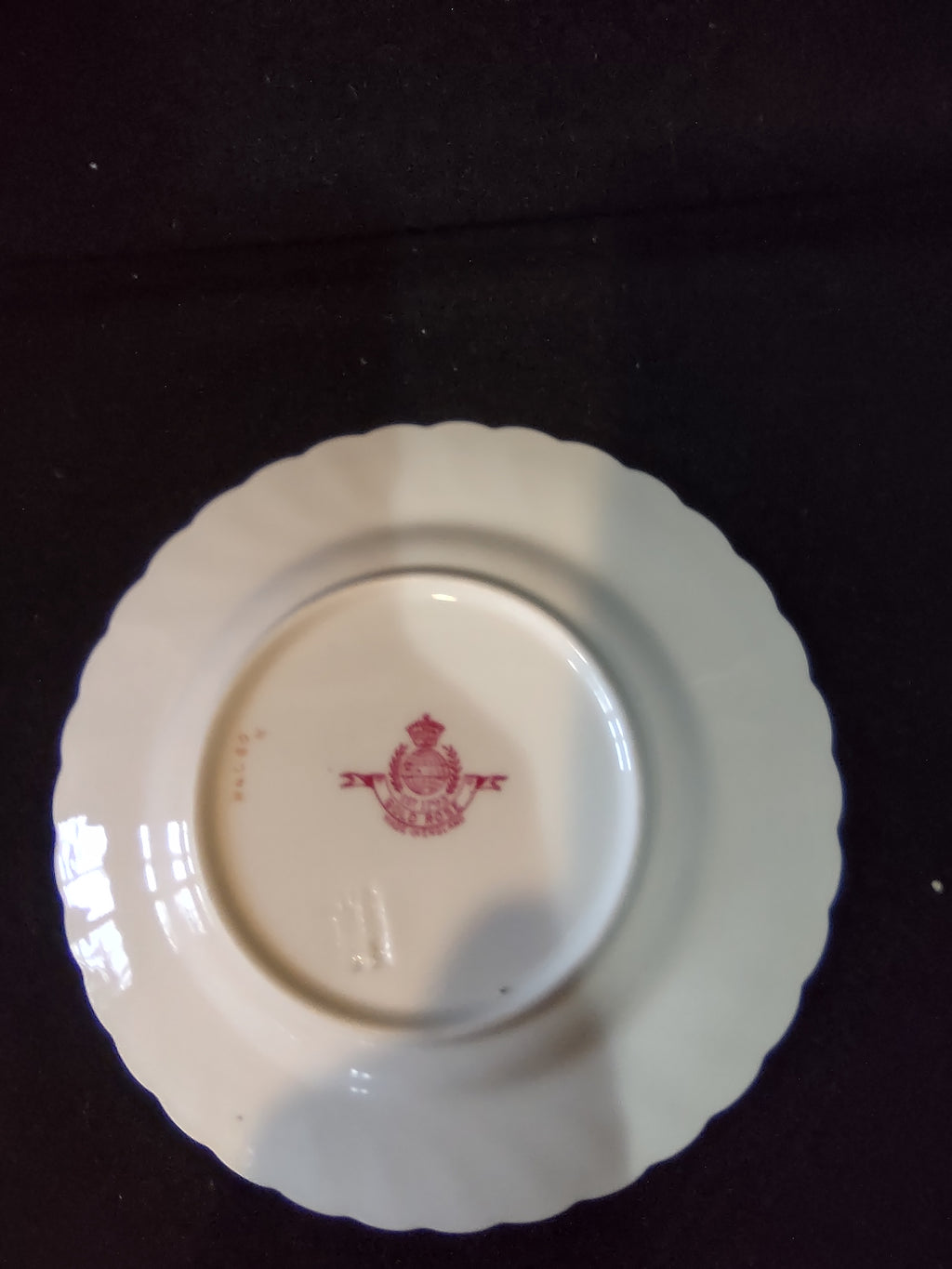 Vintage Minton Gold Rose Bread Butter Plate Bone China Gold Trim x 4 (Lot 5429)