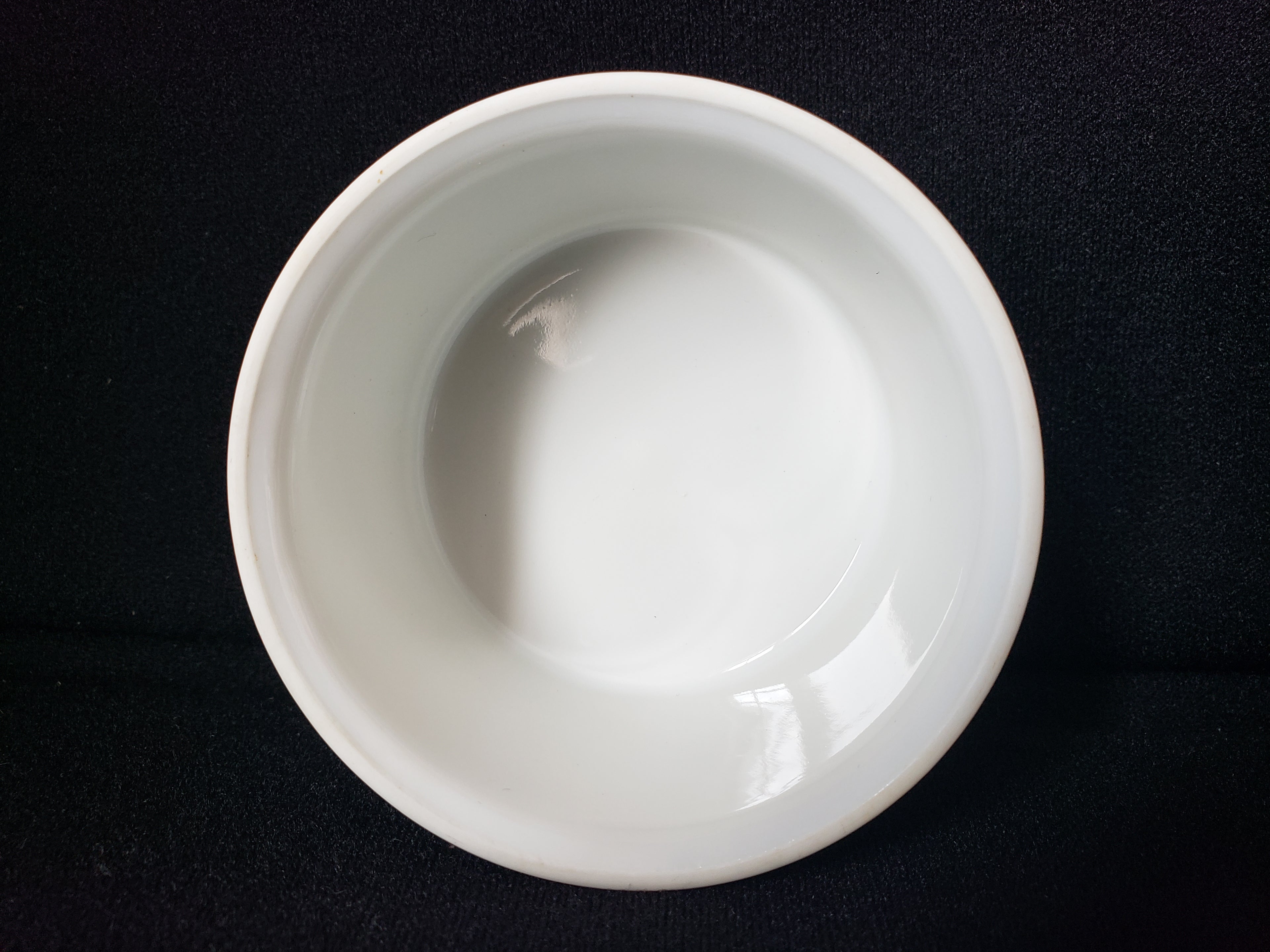 Vintage Royal Worcester Evesham Quiche Souffle Baking Porcelain Dish (lot 2060)