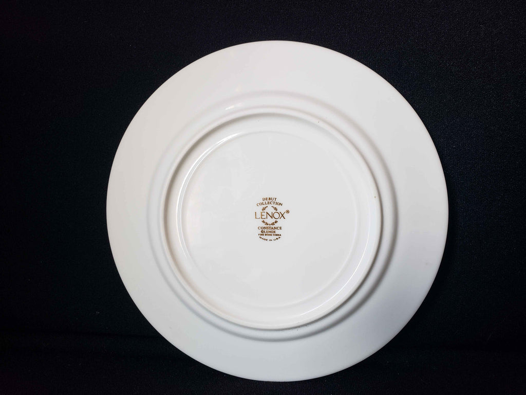 Vintage Lenox Debut Collection Constance Fine Bone Bread Plate (lot 1912)