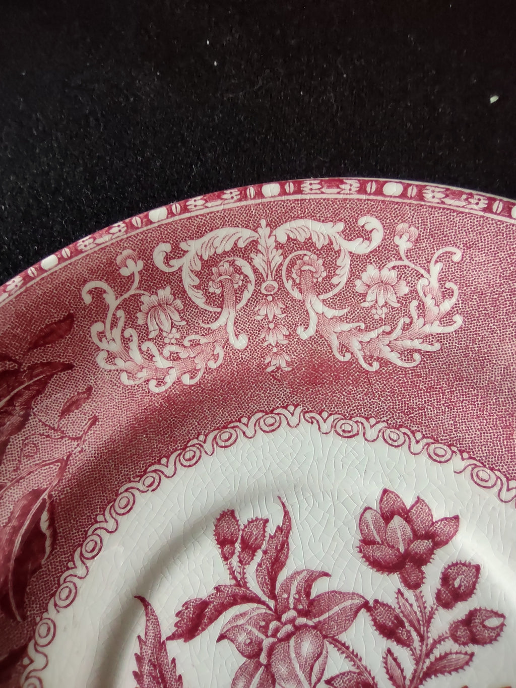 Vintage Spode Dessert Plate Camilla English Ironstone Set Of 4 (Lot 5795)