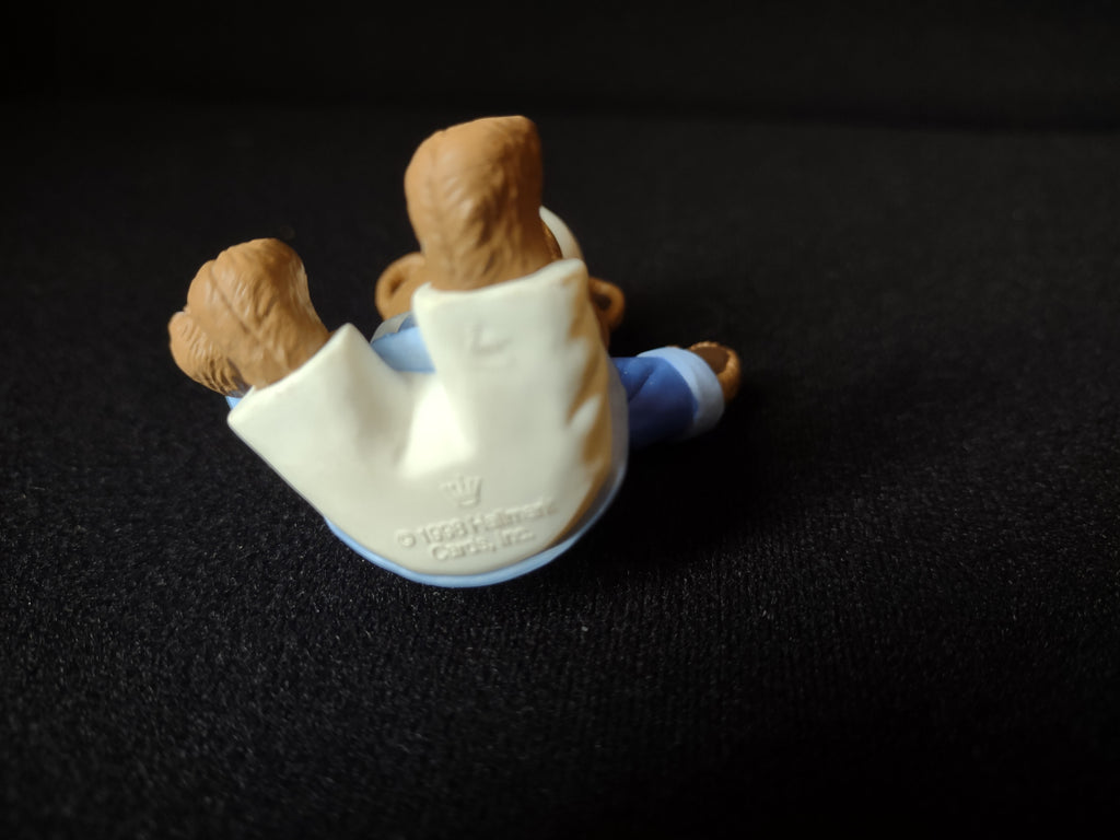 Vintage Hallmark Keepsake Ornament 1998 Grandson Teddy Bear (lot 1604)