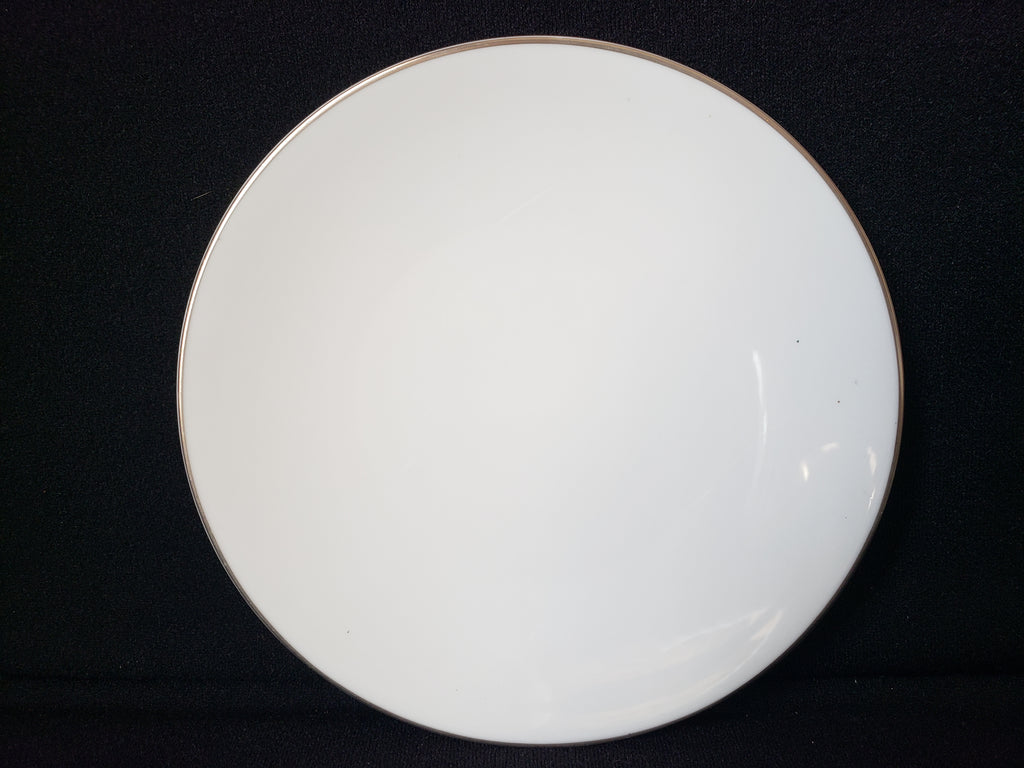 Vintage Royal Worcester White Silver Trim Bread or Dessert Plate 6" (lot 2108)