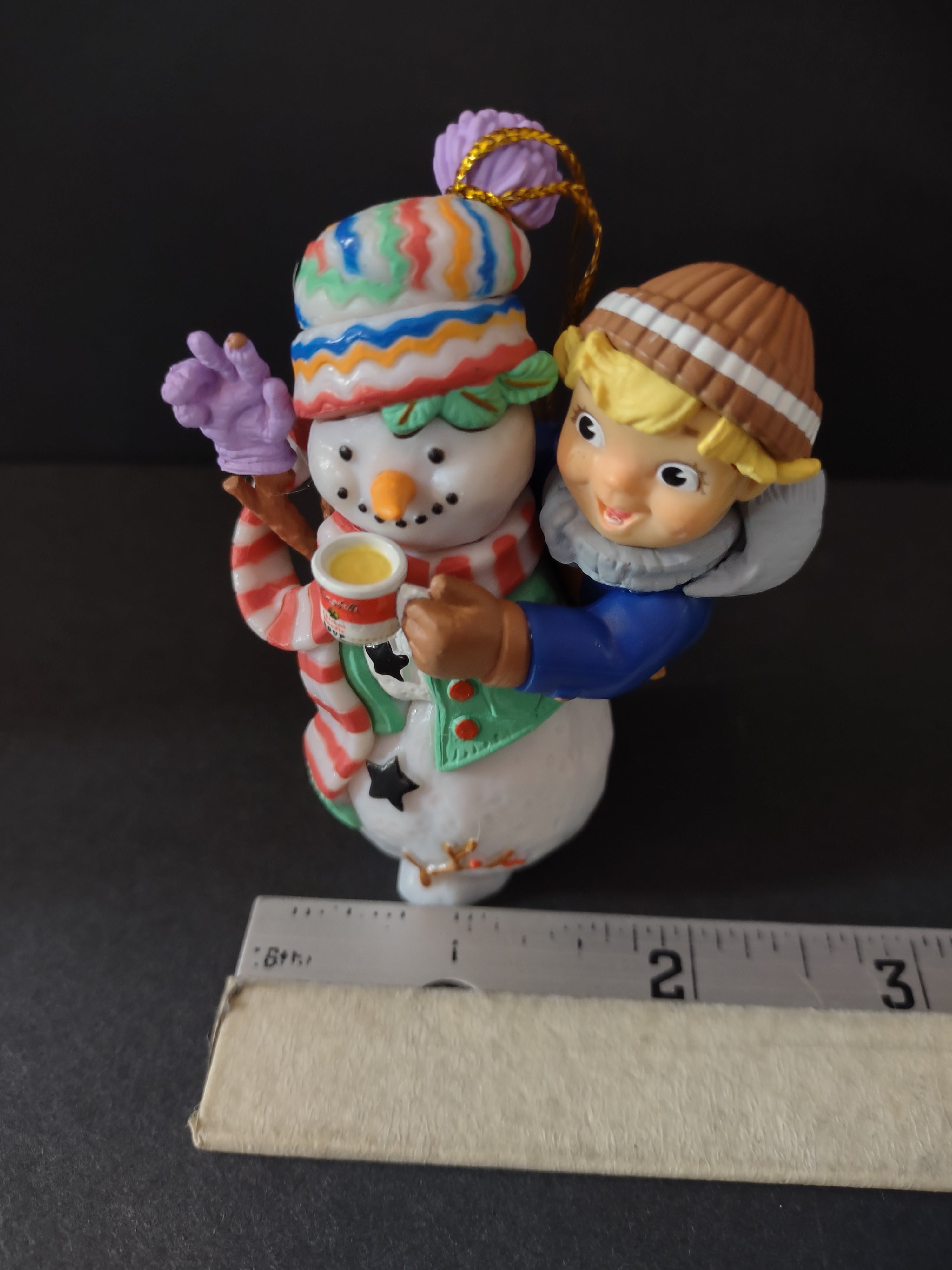 Vintage Christmas 2006 Campbells Kid Snowman Ornament (Lot 4725)