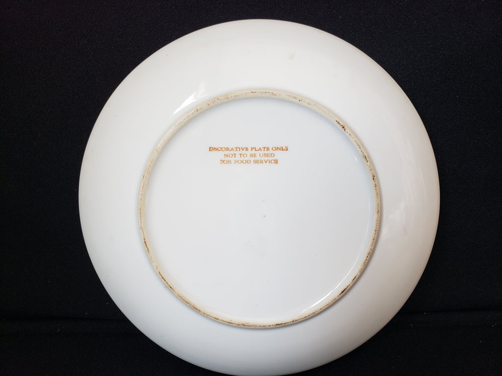 Decorative Collectible Patriotic Plate Mount Rushmore 8-1/2" (lot 2162)