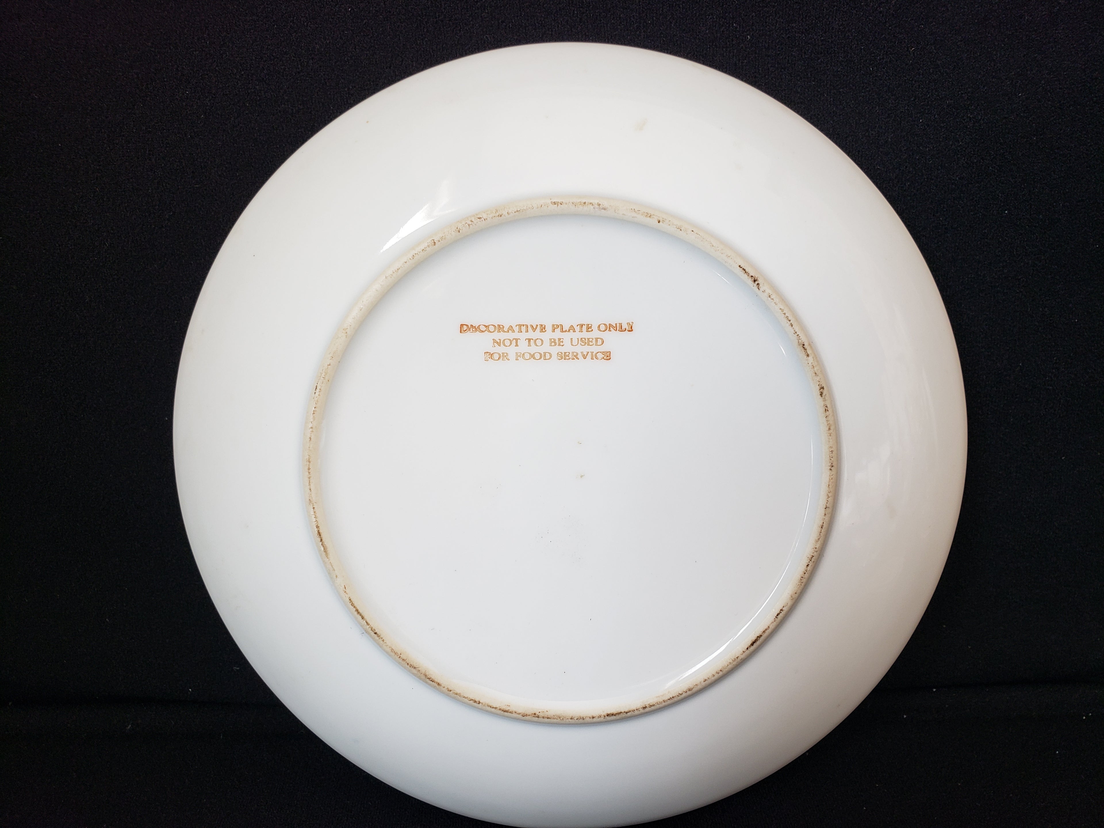 Decorative Collectible Patriotic Plate Mount Rushmore 8-1/2" (lot 2162)