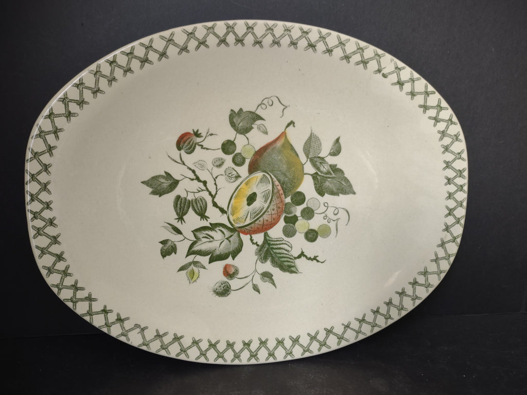 Johnson Bros Arbor Serving Platter Staffordshire Old Granite Ironstone (lot 5576