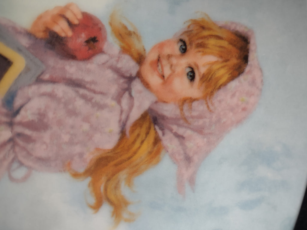 Vintage Mother Goose Collector Plate 7th Issue Mary Had A Little Lamb (Lot 5118