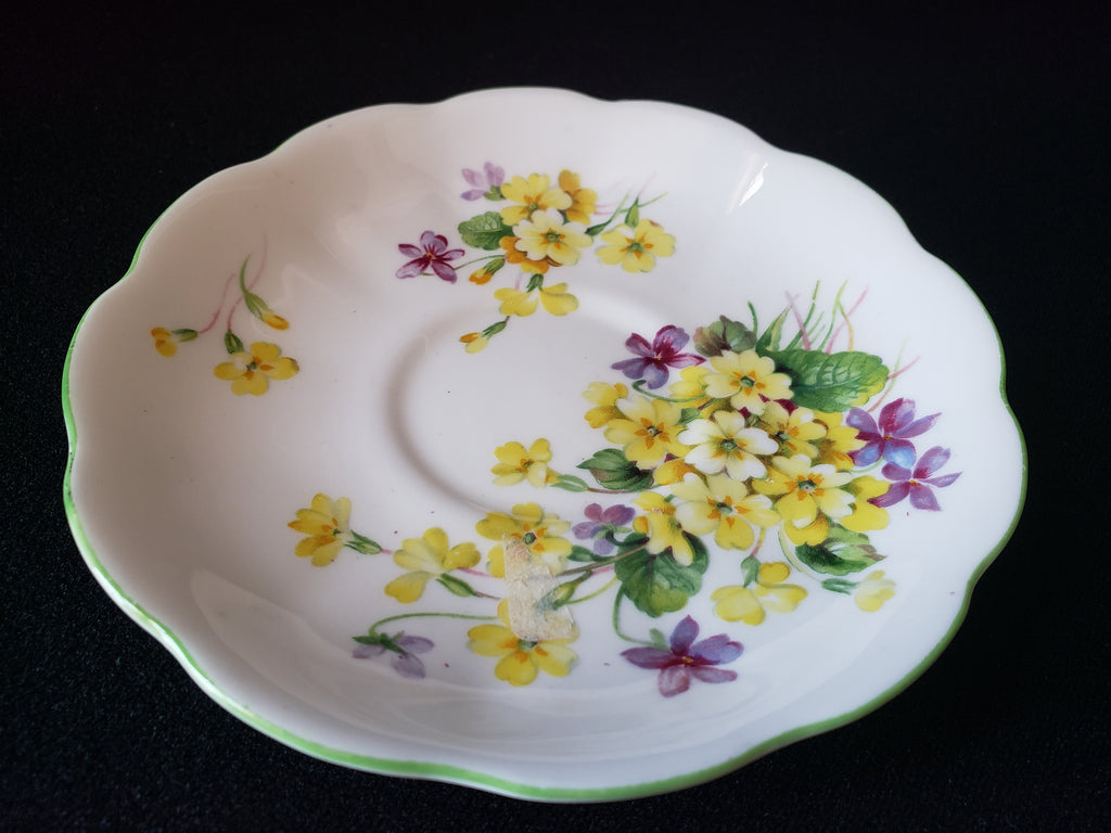 Vintage Royal Albert Bone China Primulette Saucer ONLY (lot 2028)