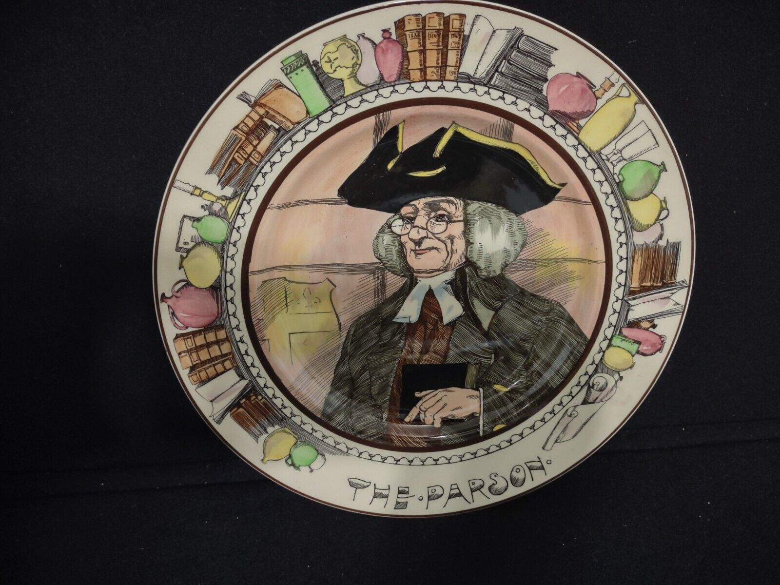 078 Vintage Collectible Royal Doulton The Parson Plate 10-1/2"