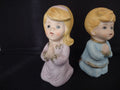 Vintage Homco Home Interiors Praying Boy and Girl Figurine (lot 2434)
