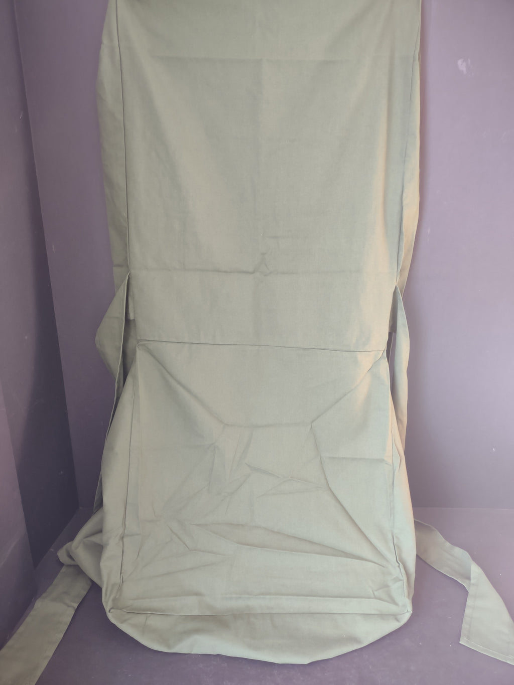 Vintage Set of 2 Dining Room Chair Cover Christmas Green Red (lot 3306)
