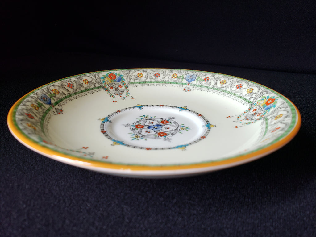 Vintage Royal Worcester Chantilly Saucer ONLY 6-1/4" (lot 2087)