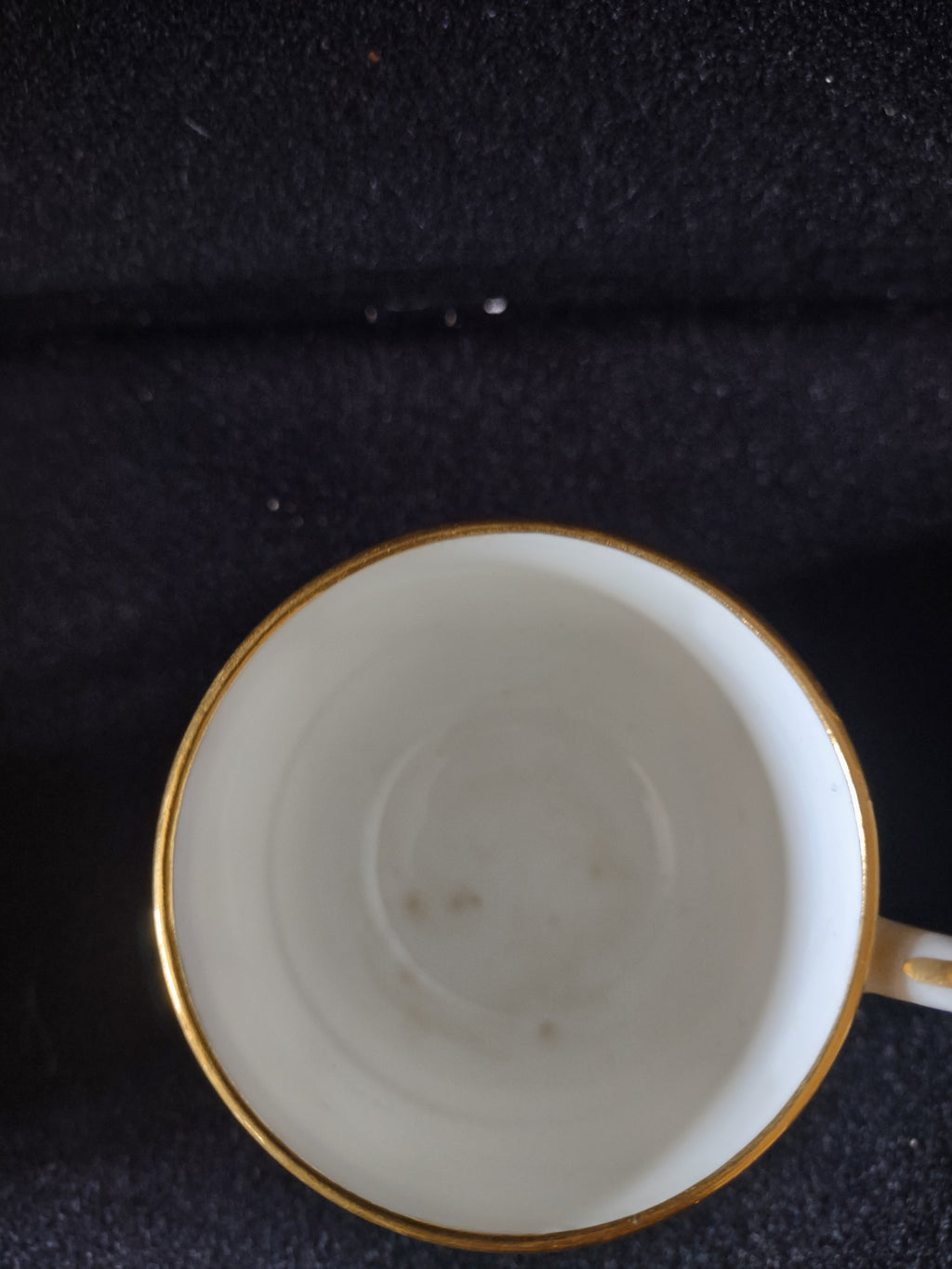 Vintage Minton Gold Gilt Laurel Leaf Fine China IMPERFECT Set Of 4 (Lot 5485)