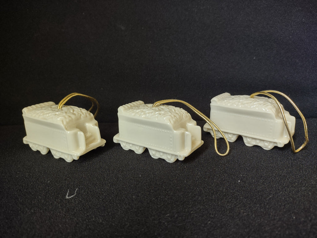 Lenox Set of 3 Train Christmas Ornament (lot 1655)