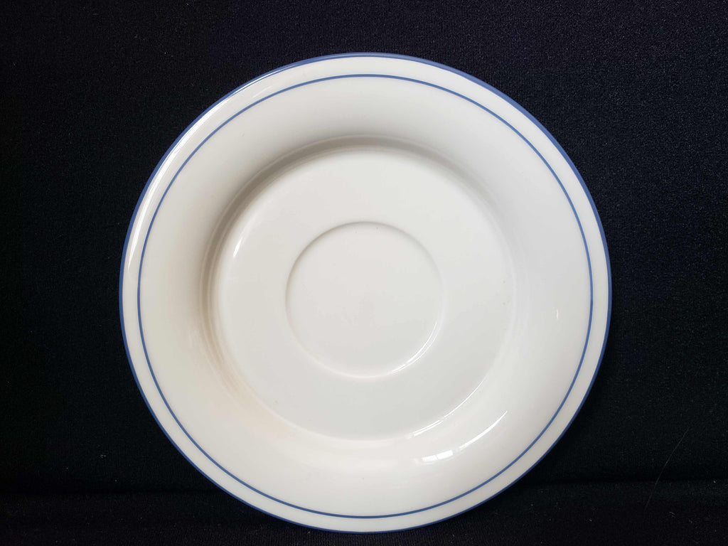 Vintage Lenox Chinastone Blue Pattern Saucer ONLY (lot 1917)