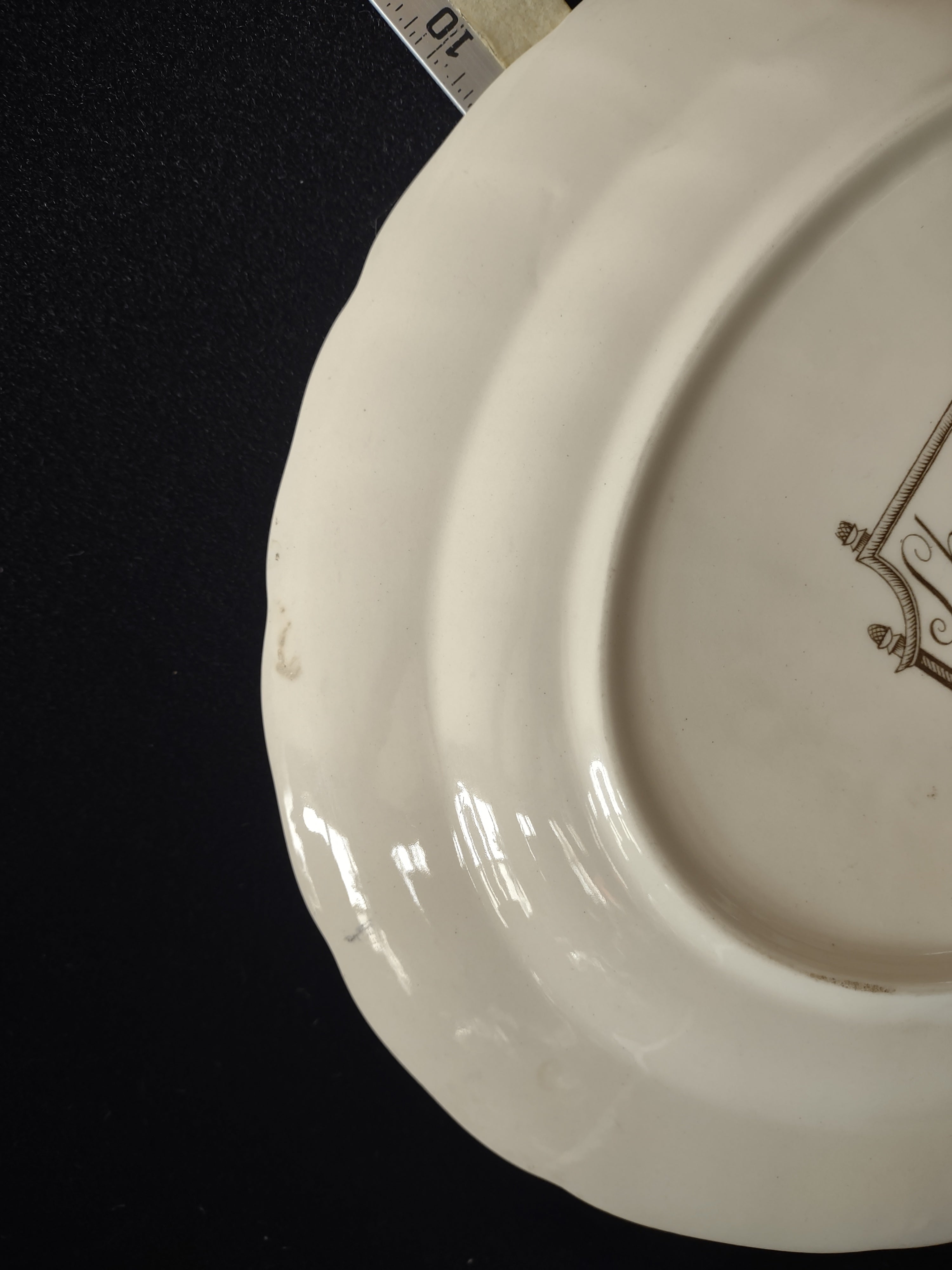 Vintage Johnson Bros Sheraton Ironstone England Serving Platter (lot 5621)