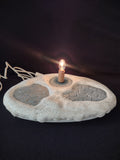 Vintage For Carolers Christmas Stand ONLY with Light (lot 3226)