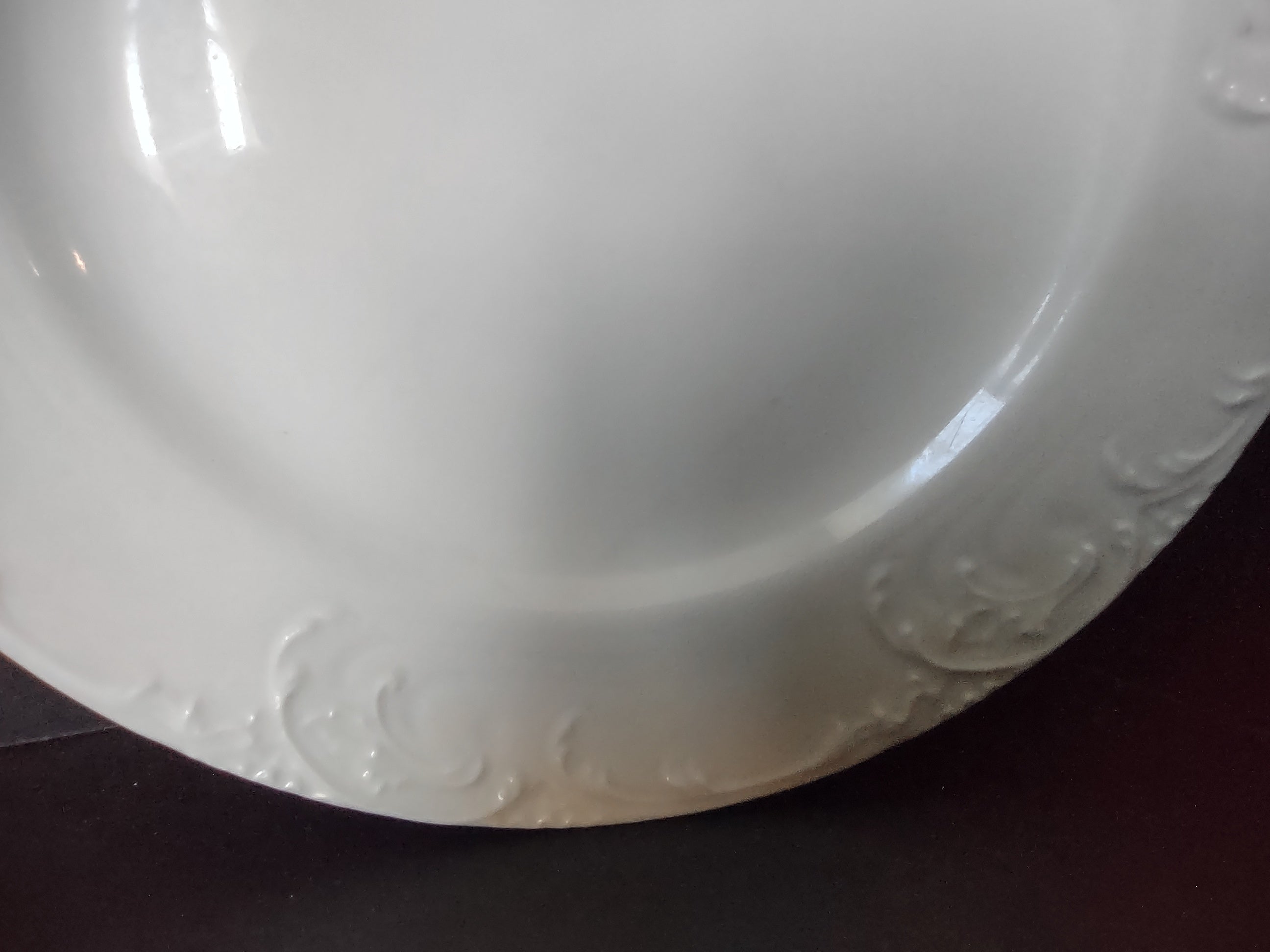 Haviland French Chic Limoges Bread/Butter Plate Plain White (lot 1048)