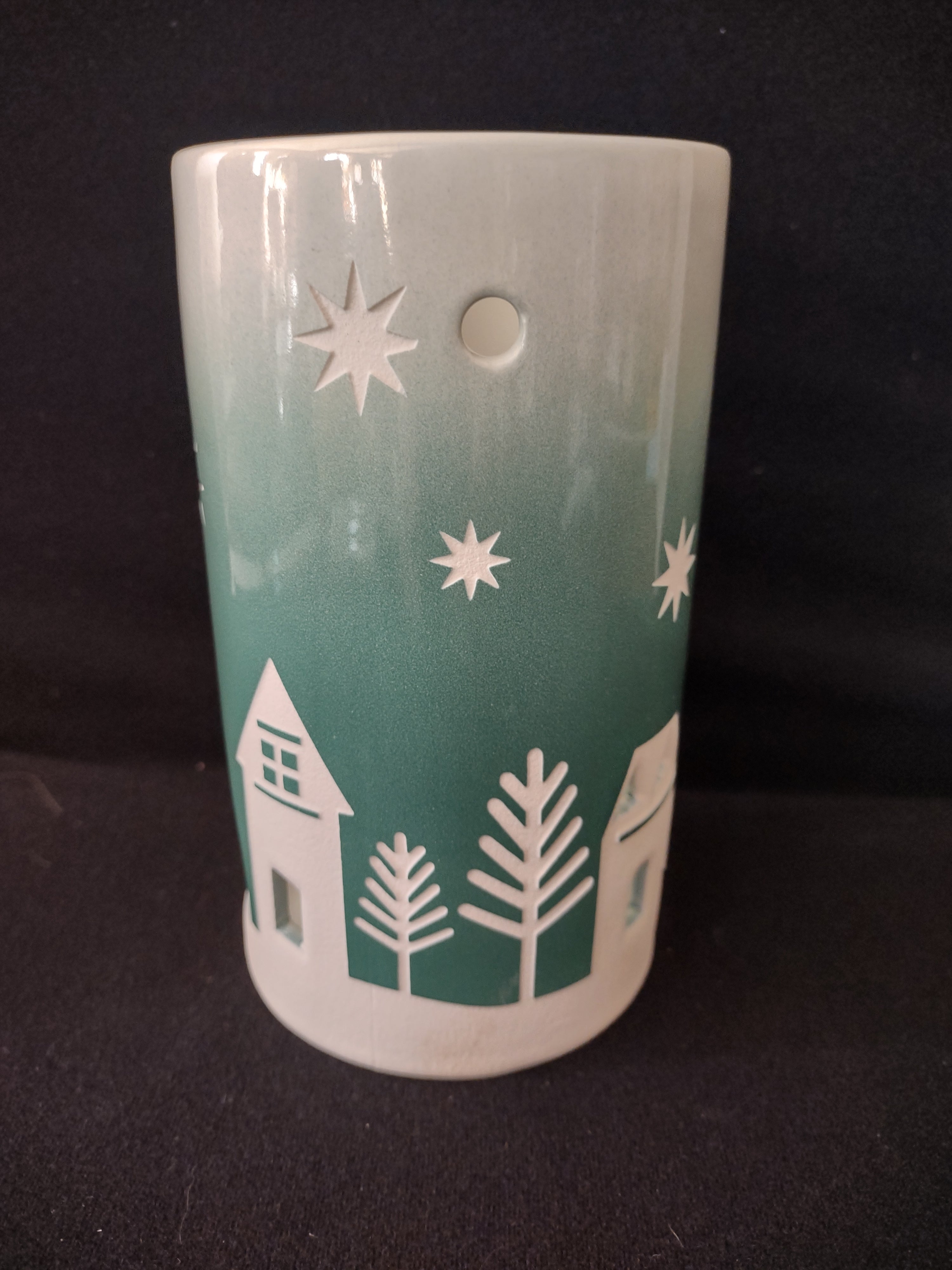 Yankee Candle Winter Village Tealight Candle Holder Christmas Cookie (Lot 4065)