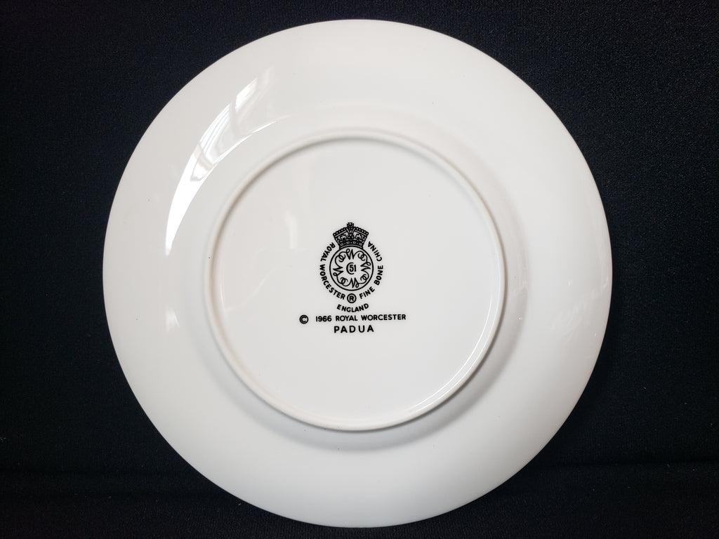Vintage Royal Worcester Padua Dessert or Bread Plate 6-1/4" (lot 2053)