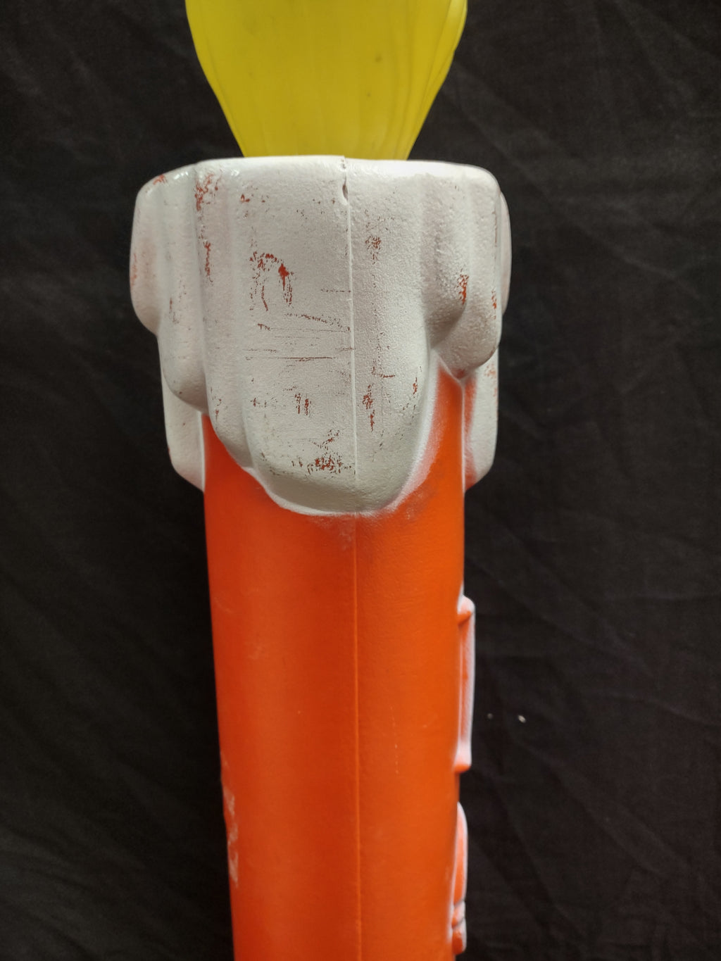 Vintage Christmas Blow Mold Candle 37" (lot 2333)