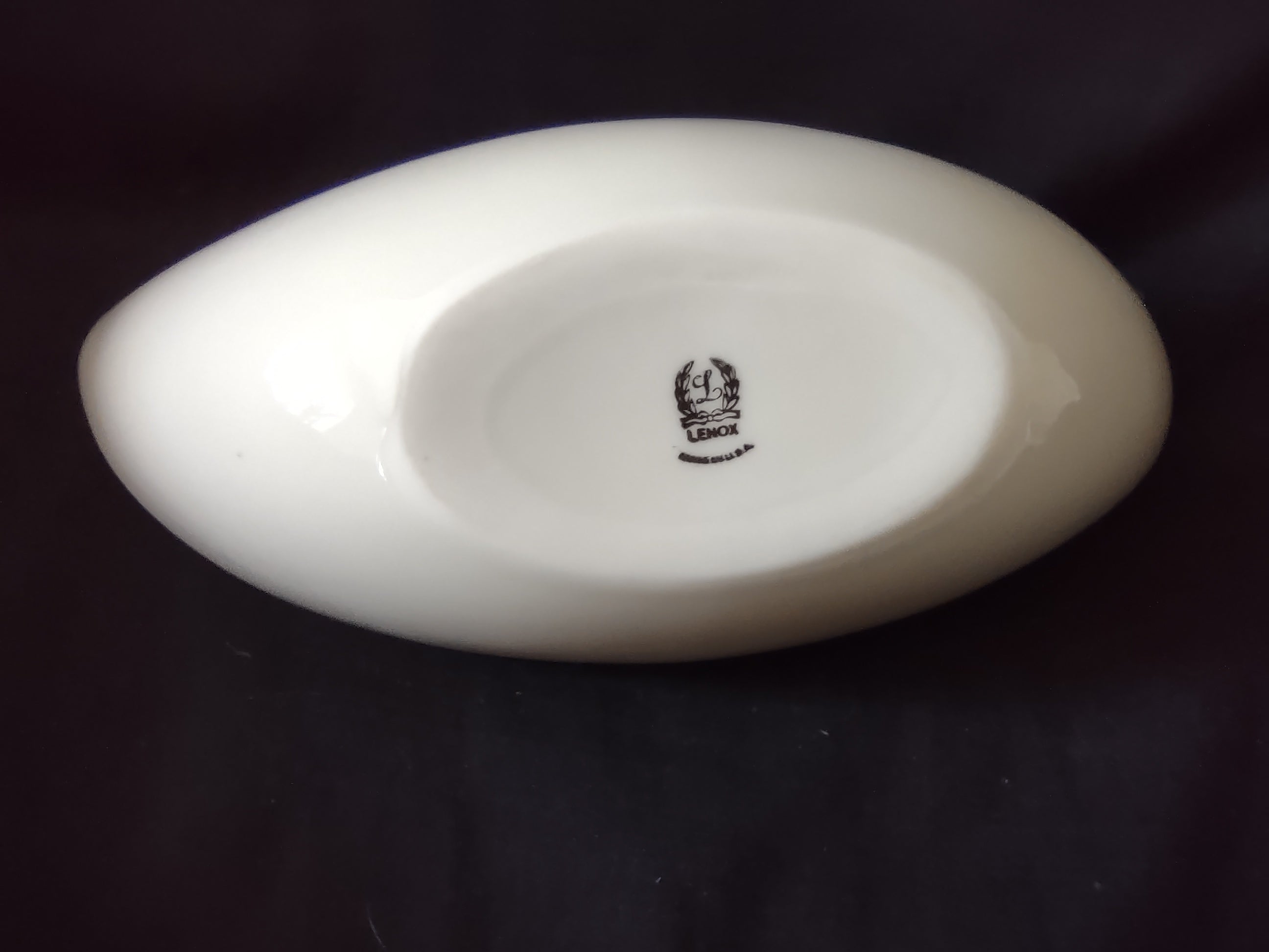 Vintage Lenox Oval Serving Dish (lot 1981)