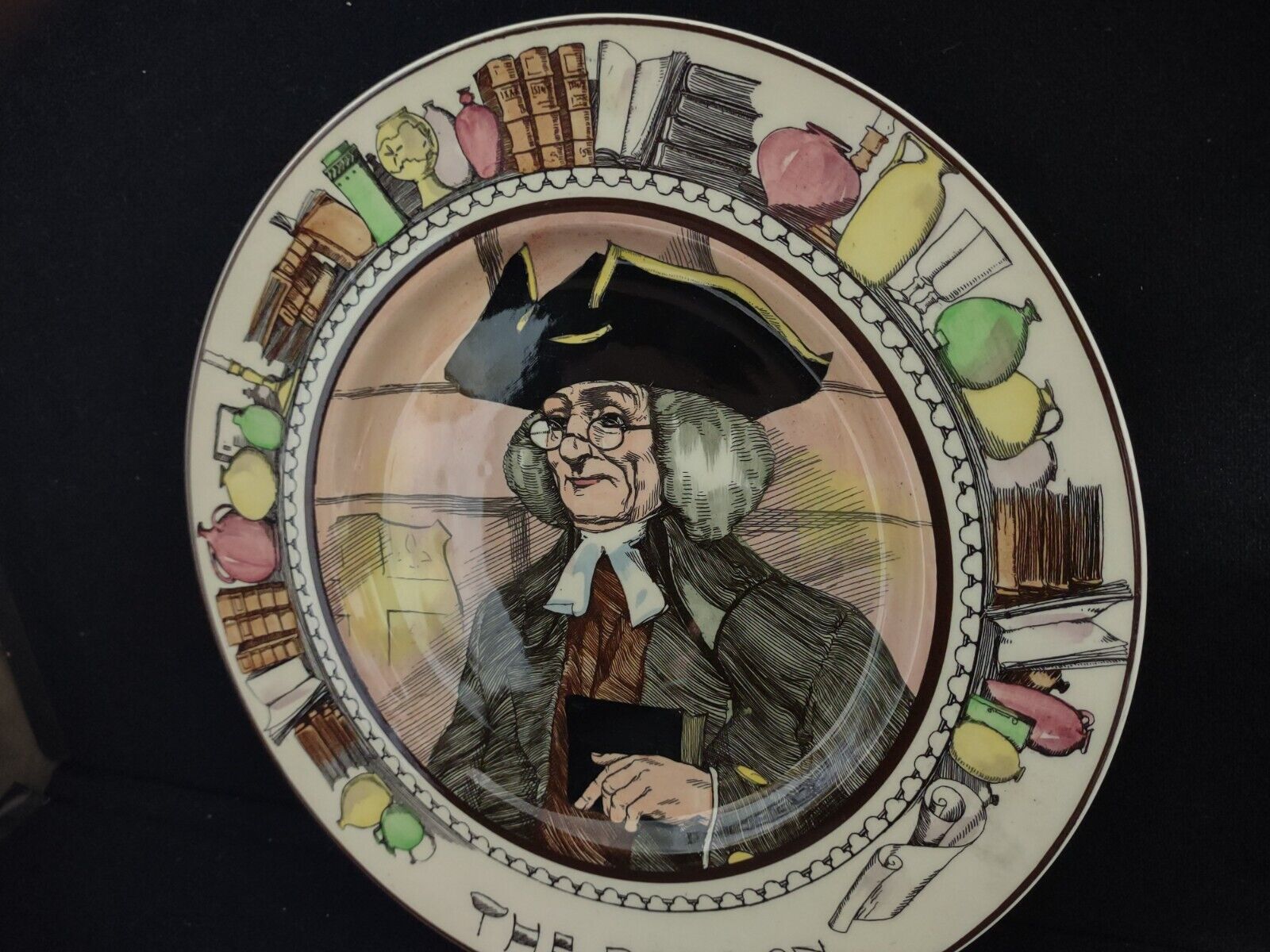 078 Vintage Collectible Royal Doulton The Parson Plate 10-1/2"