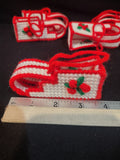 Handmade Christmas Decoration Ornament Plastic Carousel Basket Sleigh (Lot4545
