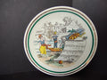 PV Limoges French Cottage Shabby Chic Music Design Plate 6-1/4" (lot 1124)