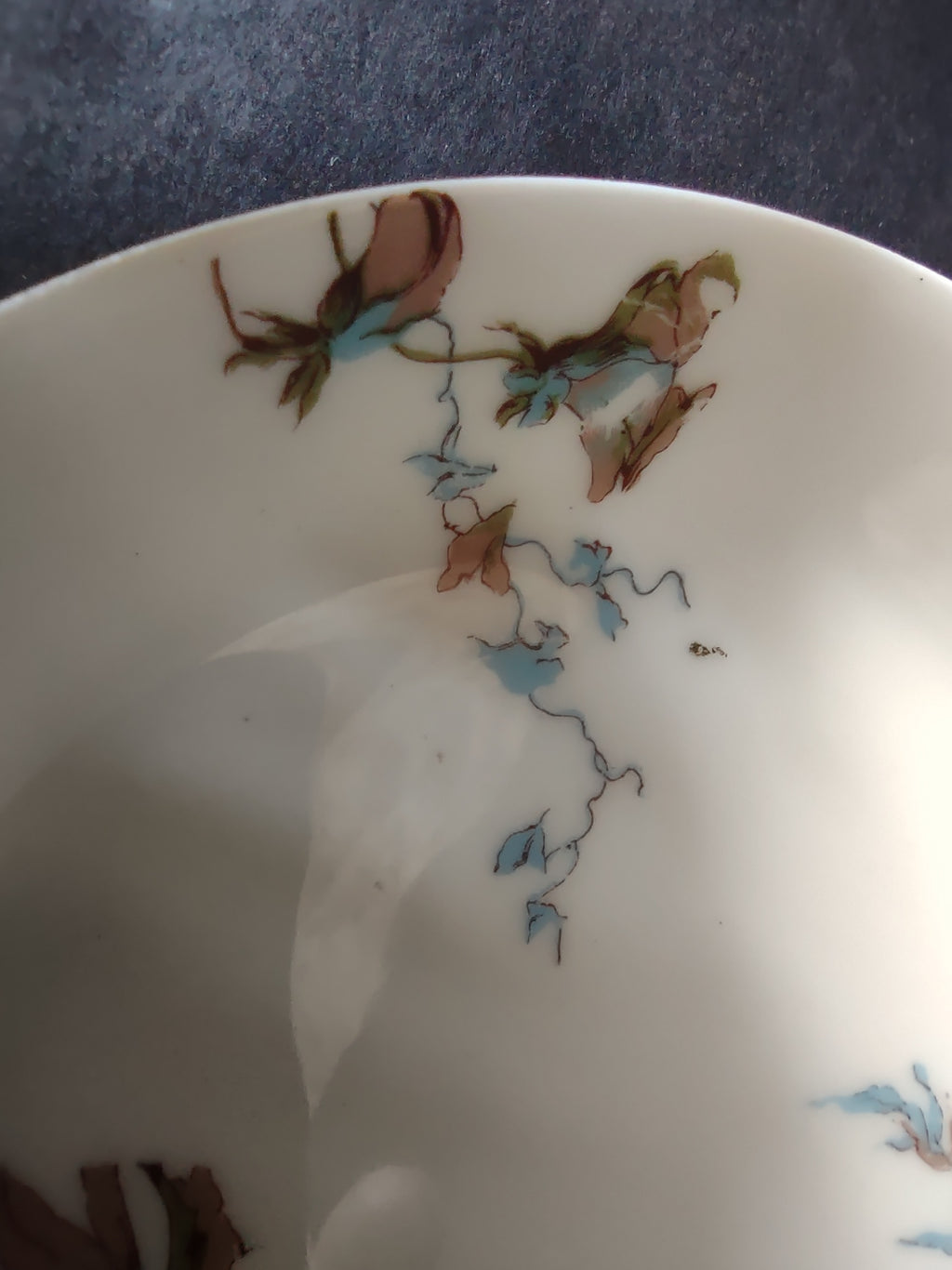 Depose Haviland Limoges Pink Brown Cornflower 2 x Small Bowl (lot 967)
