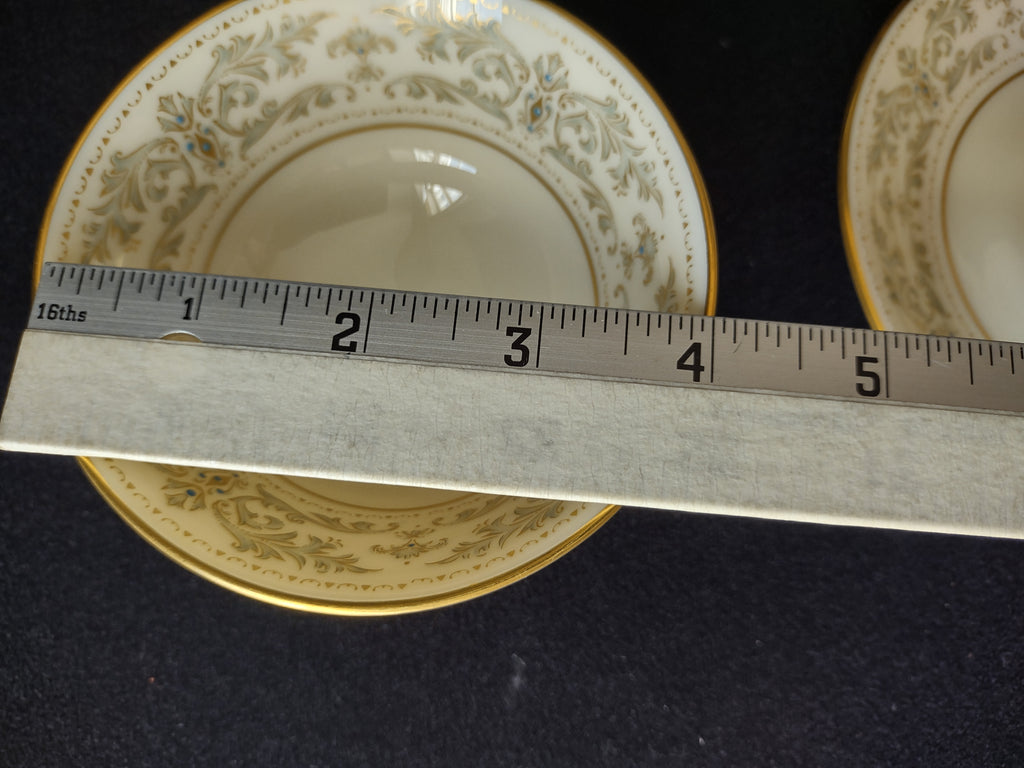 Vintage Lenox Noblesse Gold Trim Tea Cup with Saucer (lot 1805)