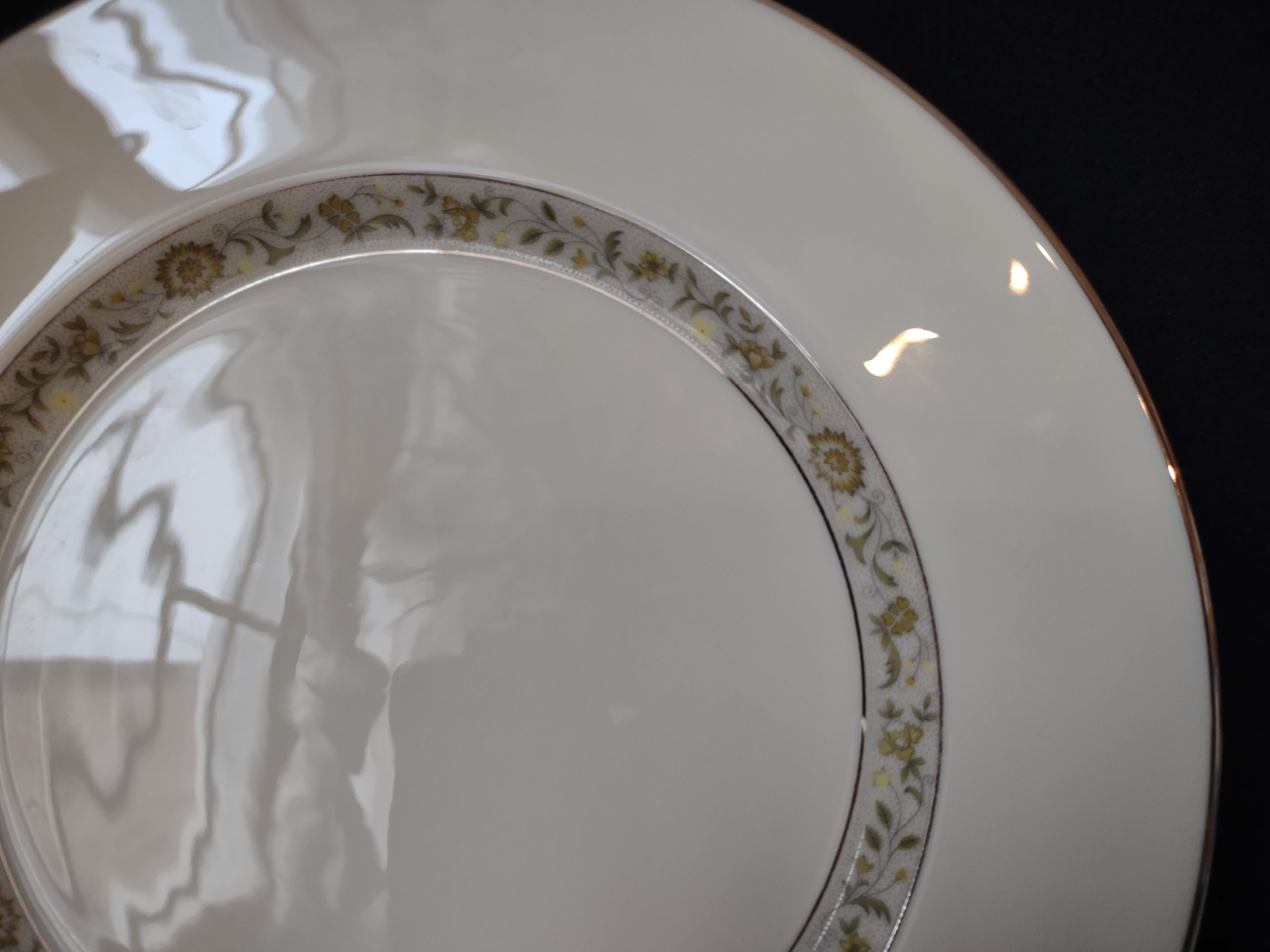Vintage Lenox Springdale Dinner Plate 10-1/2" (lot 1825)